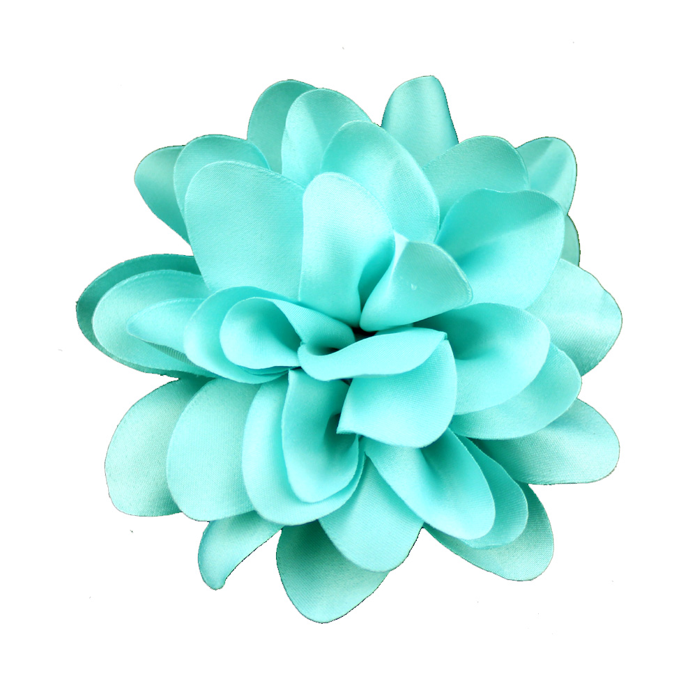 fleurettes 10 cm tourquoise fleurettes 10 cm tourquoise