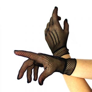 gants courts filet noir