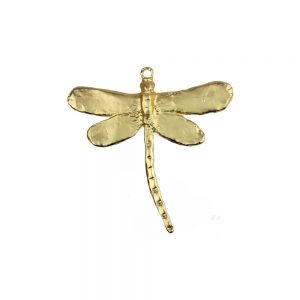 libellule moyenne laiton or