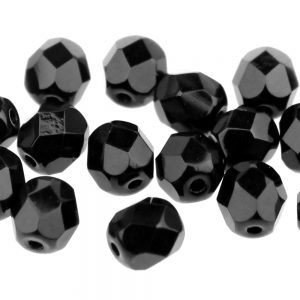 perle cristal facetee 06 mm noir
