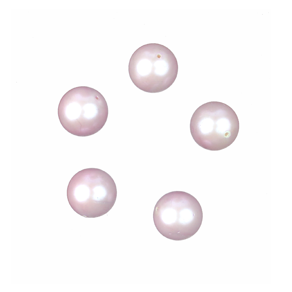 perles nacre 5 unites rose bisque perles nacre 5 unites rose bisque