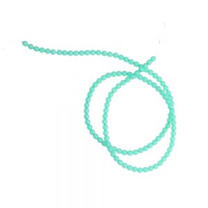 perles verre 04 mm vert eau