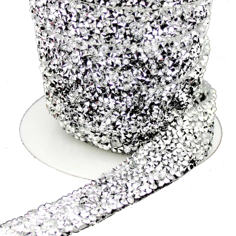 ruban toupies 02cm argent ruban toupies 02cm argent
