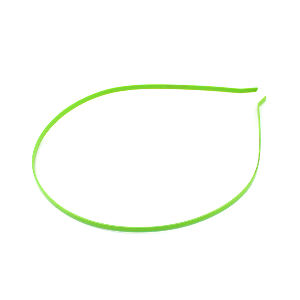 serre tete en couleurs 0,3 cm vert citron serre tete en couleurs 0,3 cm vert citron