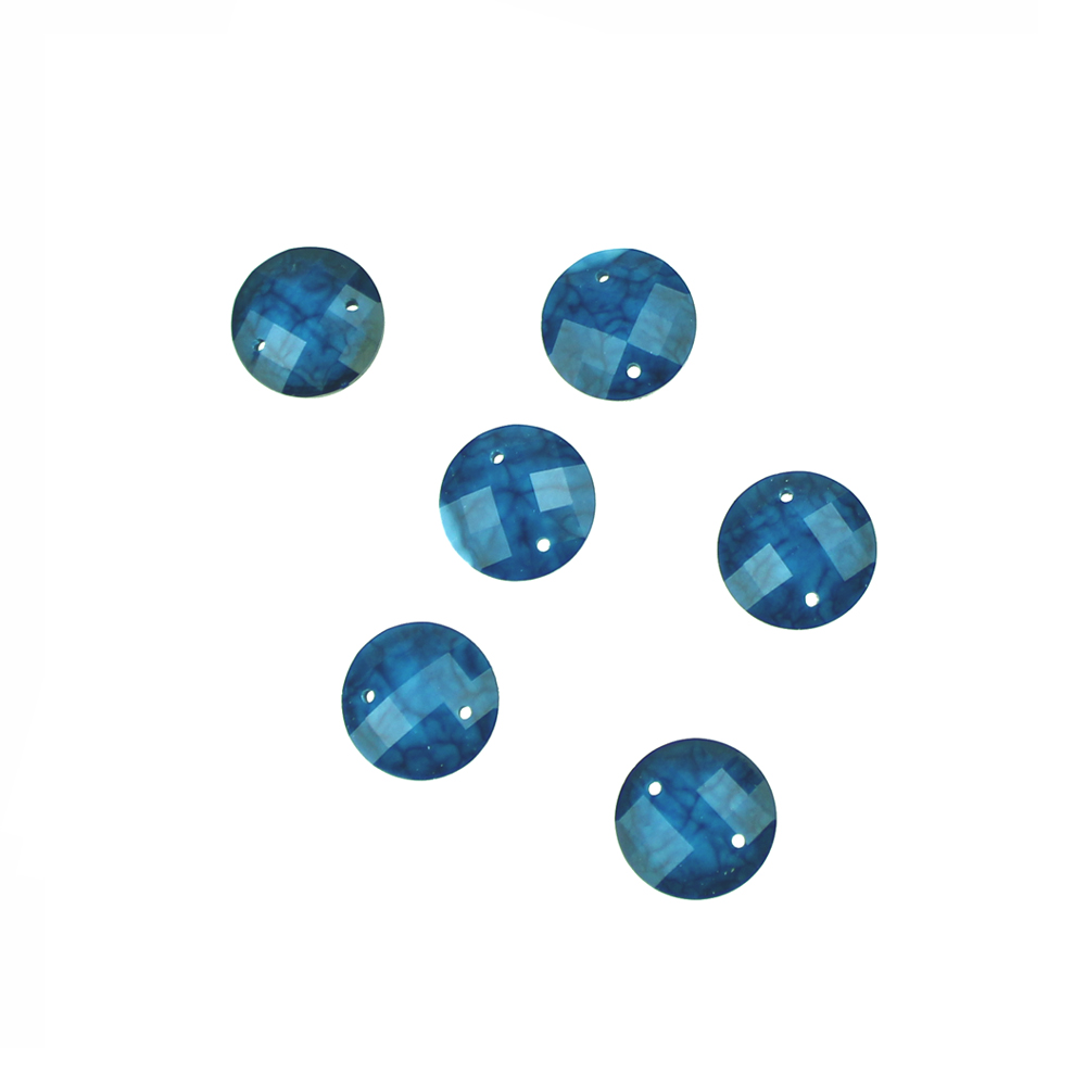 strass rond marbre 12 mm bleu outremer strass rond marbre 12 mm bleu outremer