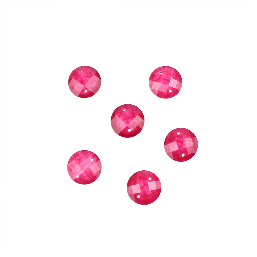 strass rond marbre 12 mm fuchsia strass rond marbre 12 mm fuchsia