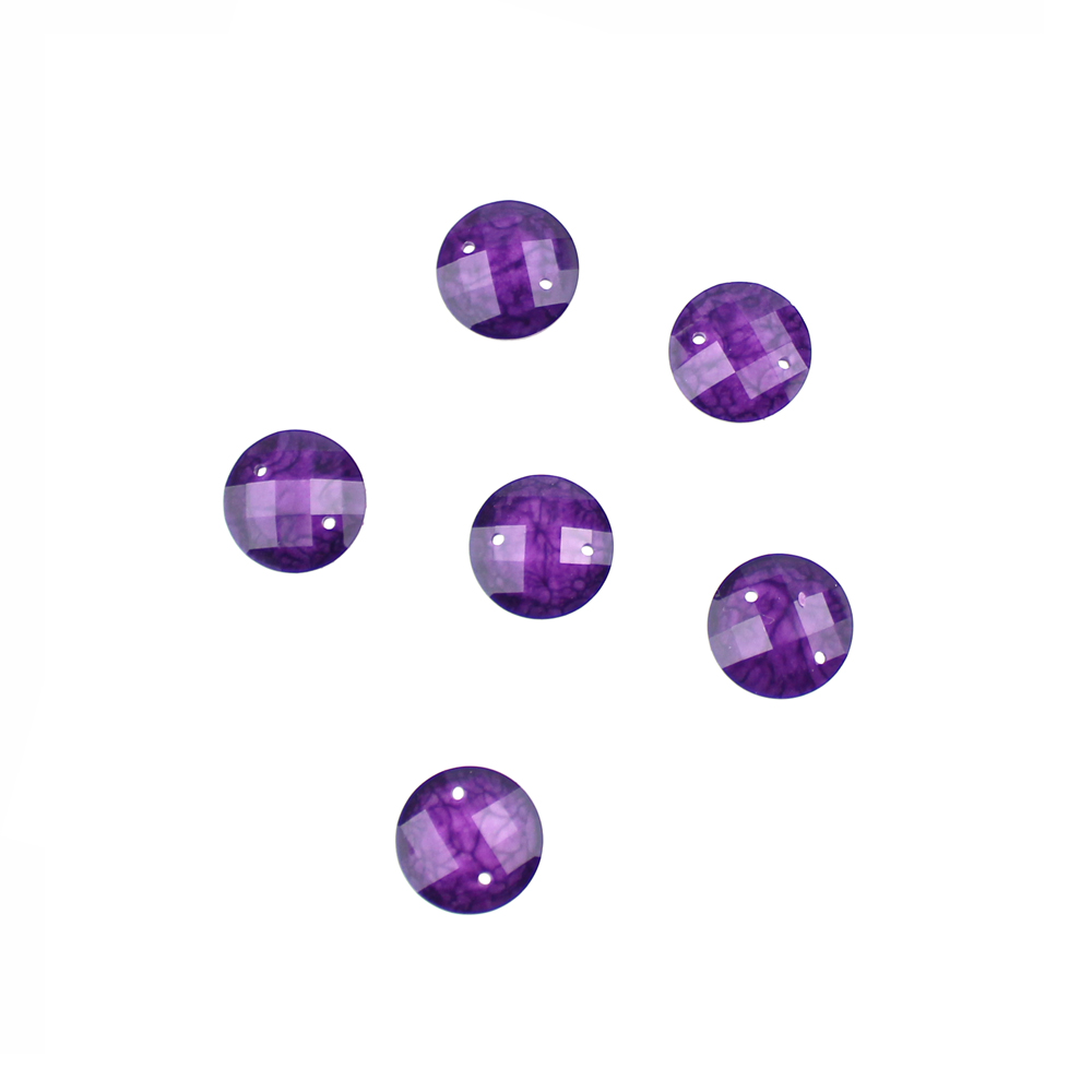 strass rond marbre 12 mm violet strass rond marbre 12 mm violet