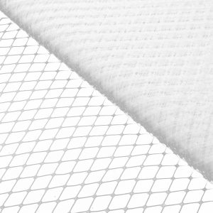 voile lise 23 cm blanc
