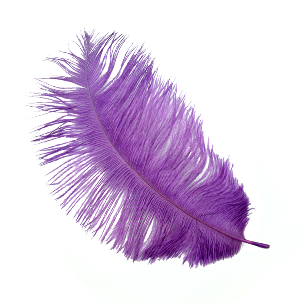 Plumas avestruz 15 20 cm morado Plumas avestruz 15 20 cm morado