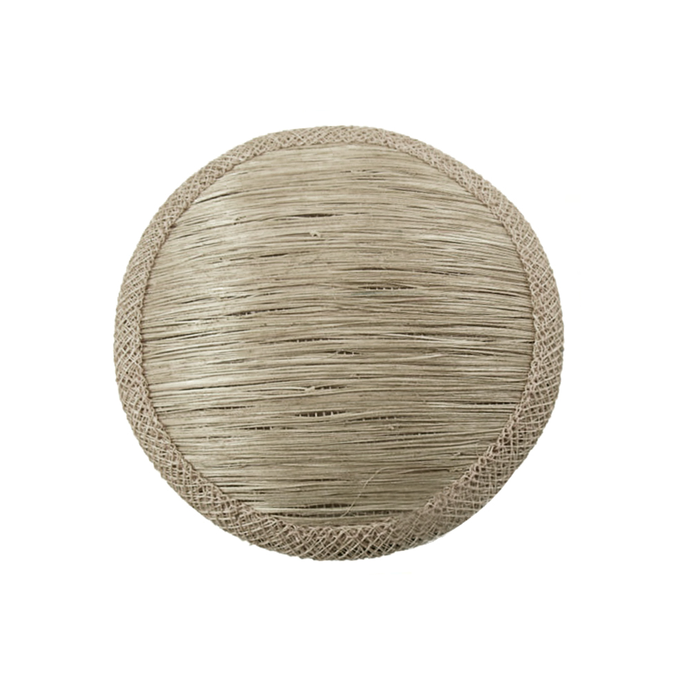 Base 11 cm de Abacá gris plata Base 11 cm de Abacá gris plata