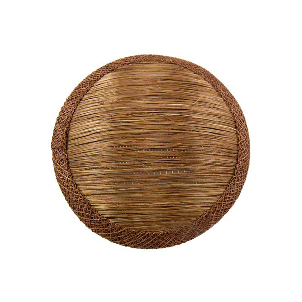 Base 11 cm de Abacá marrón oscuro Base 11 cm de Abacá marrón oscuro