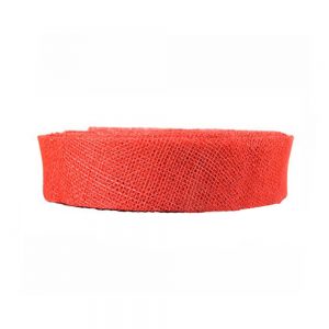 ruban sinamay 3 cm rouge