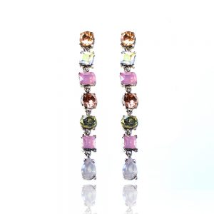 boucles doreilles madrid rose bisque