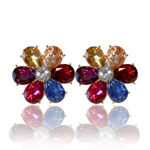 boucles doreille macarena multicolore