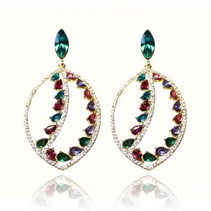 boucles doreille marlene multicolore 2