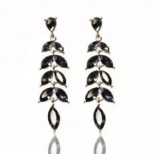 boucles doreille merci gris moyen