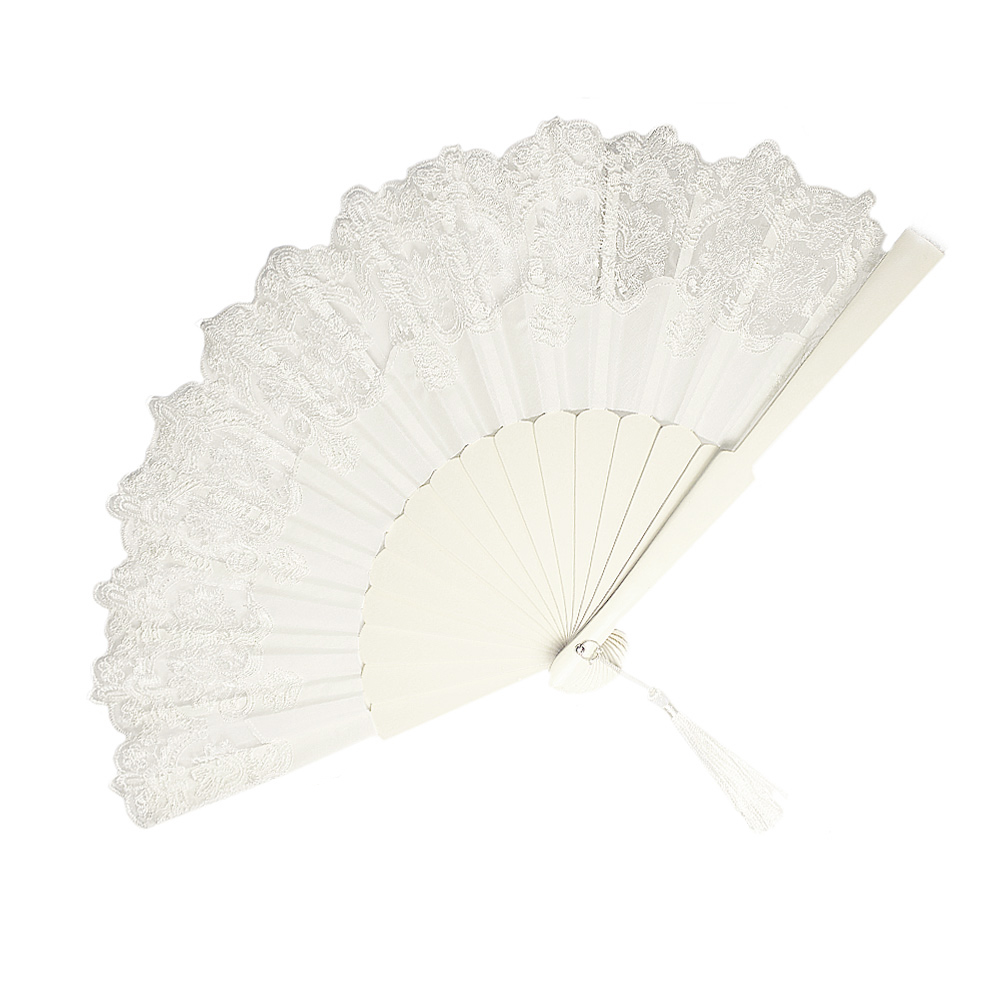 eventail en dentelle blanc eventail en dentelle blanc