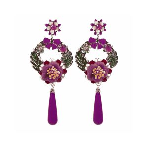boucles doreilles maricruz-vino
