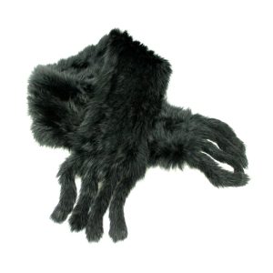 Fourrure étole col noir