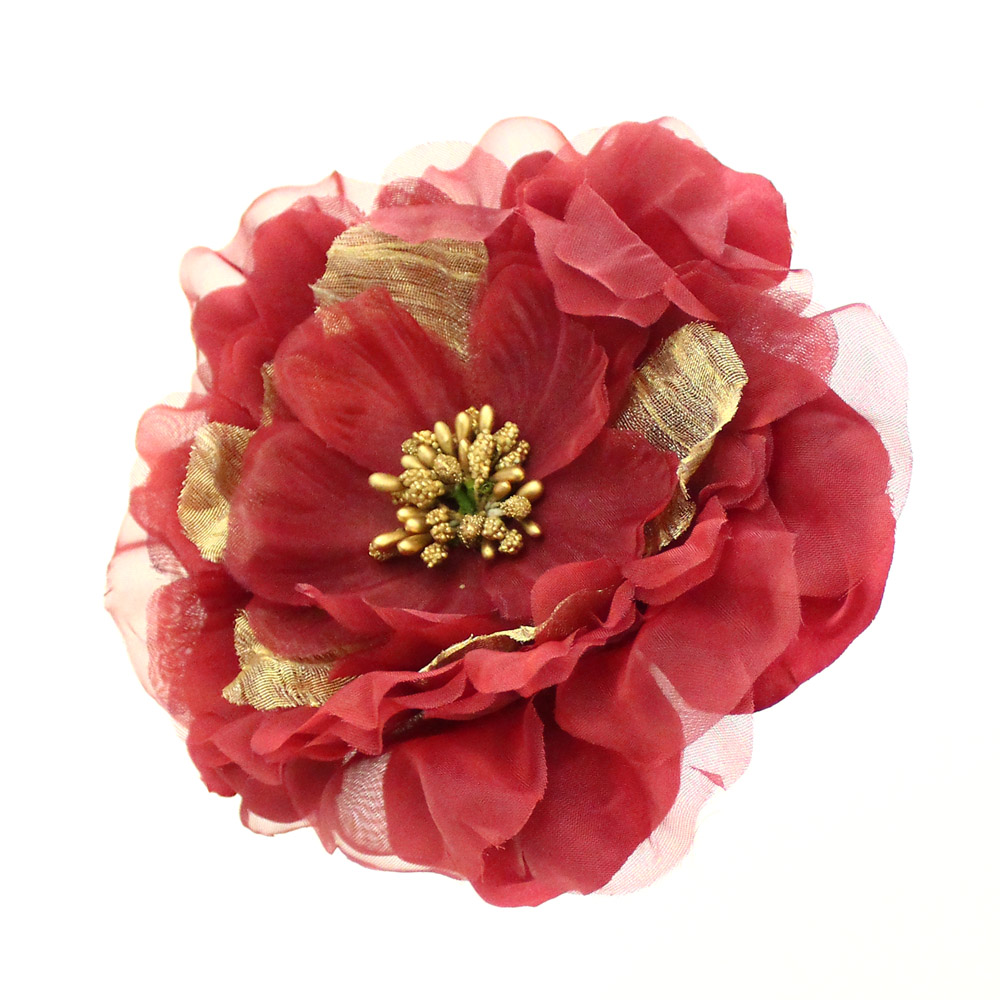 fleur brenda 18 cm grenat fleur brenda 18 cm grenat