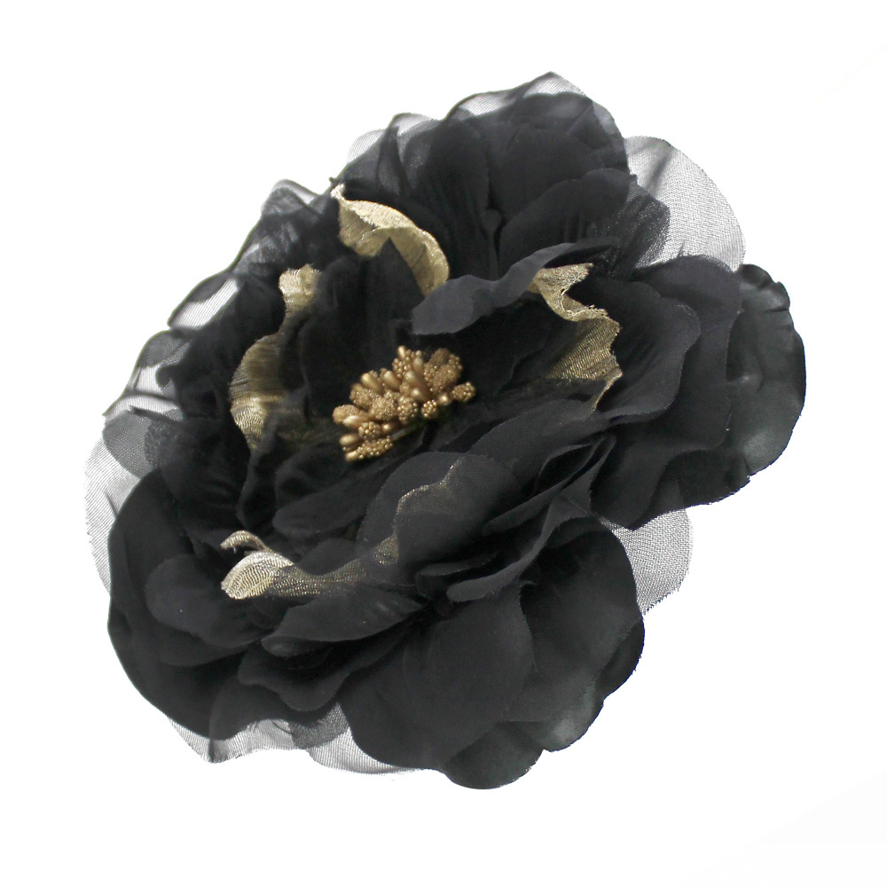 fleur brenda 18 cm noir fleur brenda 18 cm noir