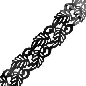 ruban thermocollant polyester 50 mm noir II