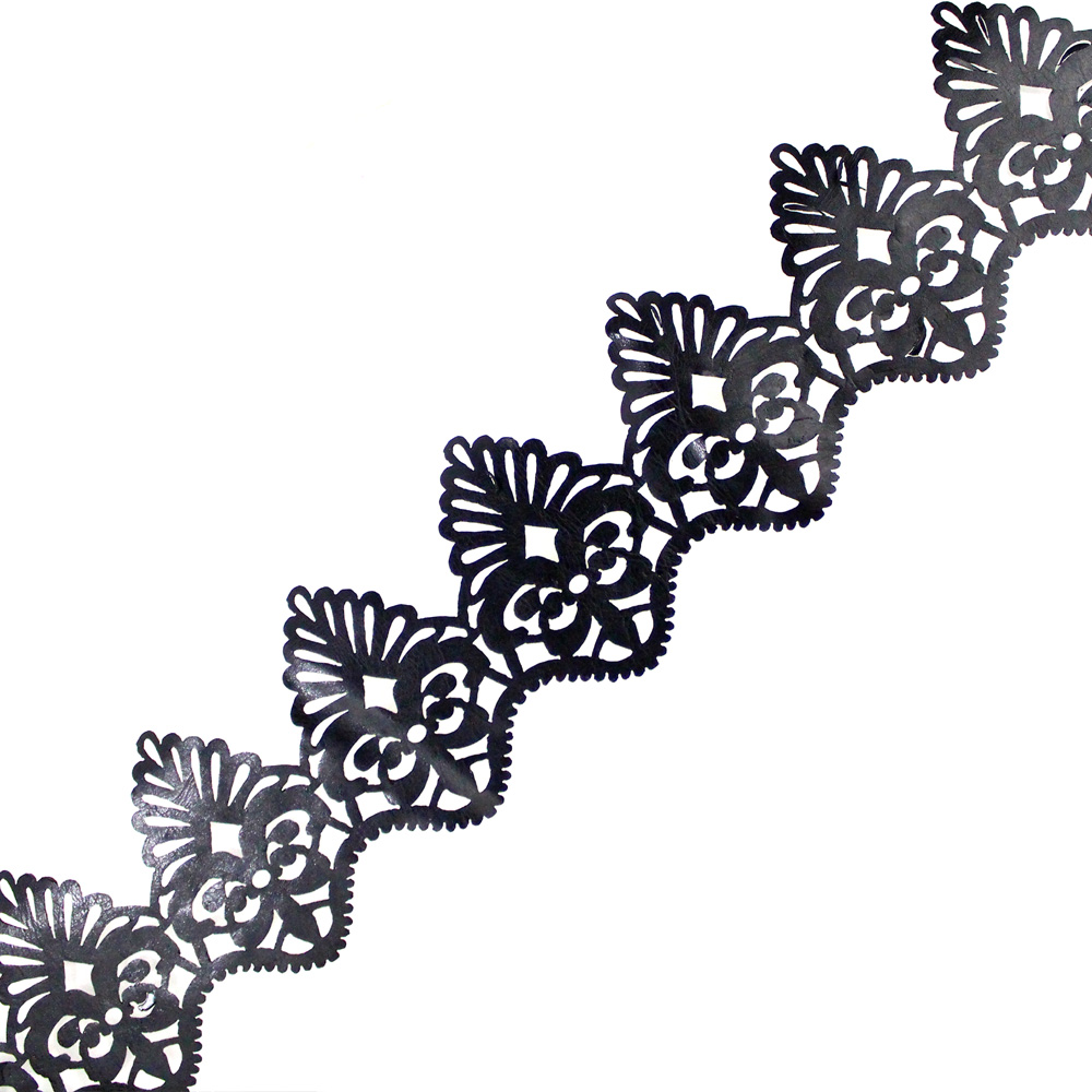 ruban thermocollant polyester 63 mm noir