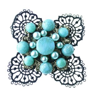 Appliqué crosstree vert eau