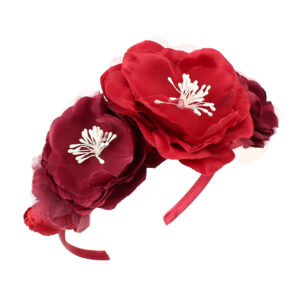 diademe Baelo rouge