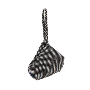 sac en cristal noir