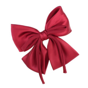 Dentelle soyeux grenat