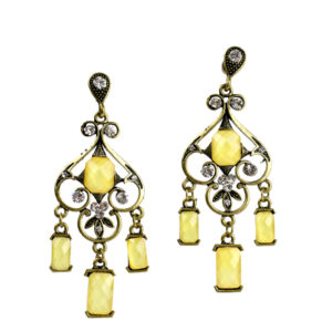 pendientes cleo crudo